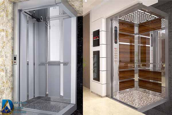 انواع کابین آسانسور